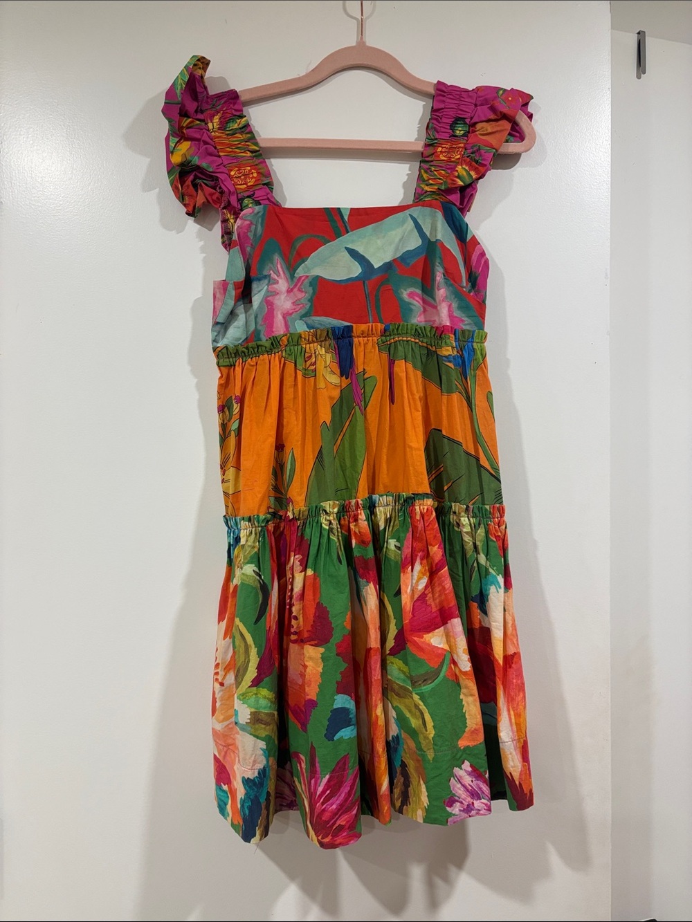 Farm Rio — Floral Mini Dress